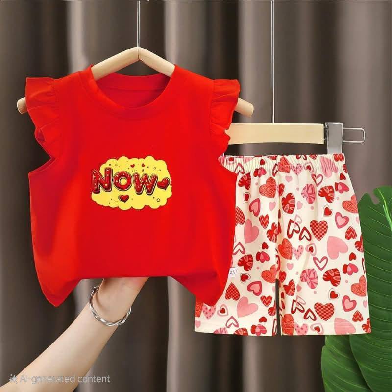 Girls Top Bottom Set